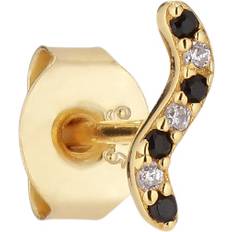 The Earring Shop Wave Stud Dam Stiftörhängen One