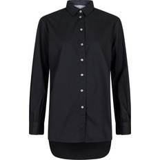 Neo Noir Dame Skjorter Neo Noir Margit Poplin Shirt Black sort 44/XXL
