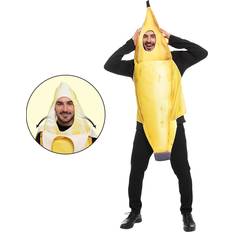 Spooktacular Creations Realistic Banana Costume for Adult Halloween Costume, Outdoor ActivityX-Large
