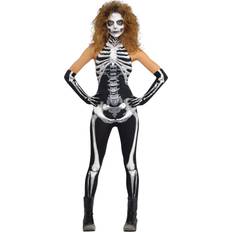 Maskerad Amscan Skelett Jumpsuit Maskeraddräkt Large