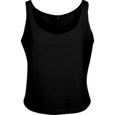 Cheap Tank Tops Build Your Brand Oversized Sleeveless Tank Top Black