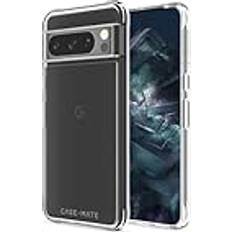 Case-Mate Google Pixel 8 Pro fodral [6,7 tum, 2023] [12 fot fallskydd] [Trådlös laddning] tufft klart telefonfodral för Google Pixel 8 Pro – anti-gulning, repteknik, stötsäker, smal