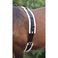 Equestrian Shires Nylon Lunge Roller With Fleece Padding - Blue Cob