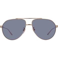 Gucci Herren Sonnenbrillen Gucci GG1311S Herren-Sonnenbrille Vollrand Pilot Metall-Gestell, gold