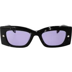 Alexander McQueen Solbriller Alexander McQueen AM0426S Asian Fit 003 RX