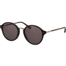 Etic 11715 Round Sunglasses Unisex - Havana