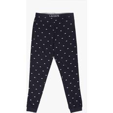 Lacoste Men Pants Lacoste Men's Jersey Pajama Pants Black