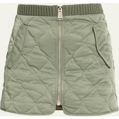 Nylon Jupes Simkhai Ripley Quilted Mini Skirt - Sage