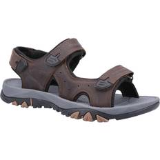 44 ½ Sandaler Cotswold Mens Lansdown Leather Sandals Brown