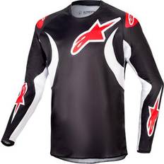 Motorcycle Equipment Alpinestars Racer Lucent Youth Motocross Jersey, black-white