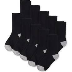 The Children's Place Black Underwear The Children's Place The Children's Place,boys,Crew Socks,BLACK -10 PACK,Small