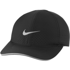 Nike Dri-FIT AeroBill Featherlight Perforated Running Cap Black ONE