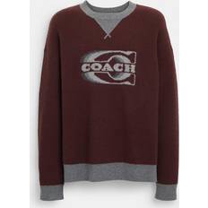 Coach Sweaters Coach Gradient Signature Crewneck Sweater