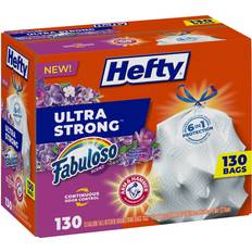 Cleaning Equipment & Cleaning Agents Hefty Ultra Strong Kitchen Drawstring Trash Bags, Fabuloso Scent gal, 130