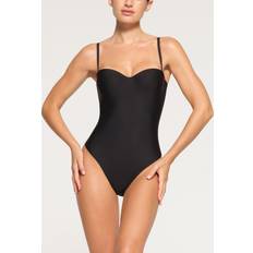 3XL Shapewear & Under Garments SKIMS Underwire Thong Bodysuit Black Body