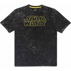 Lang - Unisex Overdeler Star Wars Long Time Ago In Galaxy Away T-Shirt Charcoal