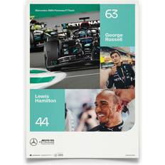 Einrichtungsdetails Mercedes AMG Petronas F1 Team Poster