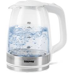 Glass tea kettle Geepas GK38058UK-WT