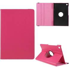 MTP Products Galaxy Tab S6 Lite 2020 2022 2024 360 Roterande Foliofodral Varmrosa