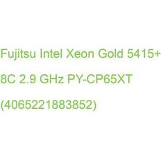 Fujitsu CPU Xeon Gold 5415 2.9GHz 8 kerner > I externt lager, forväntat leveransdatum hos dig 23-12-2023