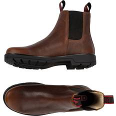 Damen - Nubukleder Reitschuhe Suedwind Equestrian Stiefelette 1888 Chelsea Rusty Brown