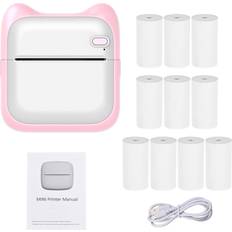 Goolrc Mini Pocket Photo Printer P-6 Pink