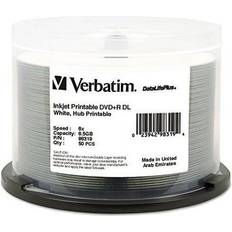 Optical Storage Verbatim Verbatim DVD R Dual Layer Printable Recordable Disc