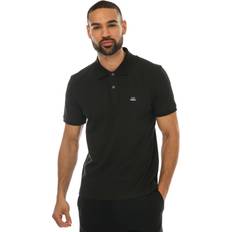 C.P. Company Polo Shirts C.P. Company Men's Patch Logo Polo Black Black