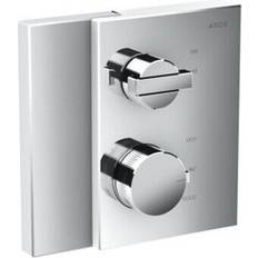 Grigio Miscelatori per Vasca e Doccia Axor Edge Thermostat Unterputz Grigio