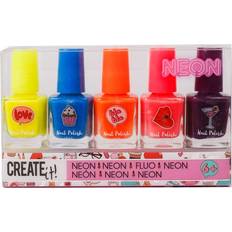 Create It! neon nail polish 5-pack /6