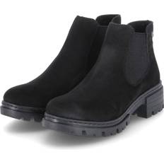 Rieker Chelsea boots Rieker Ankelstøvle Med Foer - Sort PU