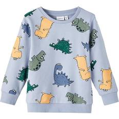 Name It Boy's Nmmtem Sweat Bru Sweatshirt - Eventide