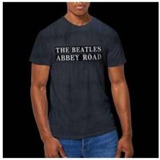 Vaatteet The Beatles Abbey Road Sign Dip Dye T-Shirt Black