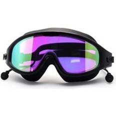 Swim & Water Sports HOD Fitness Adult Swimming Glasses Diving Goggles Waterproof And Anti Fog Hd Colourful Black/Blue/White