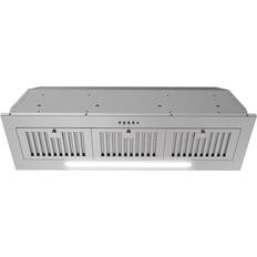 Extractor Fans Streamline Seriate Ducted Insert Range Hood Baffle Filters, Push Button, Stainless Steel