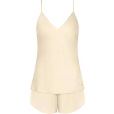 Oui Vêtements de nuit Triumph Pyjama Short Silky Sensuality - Blanc Cassé