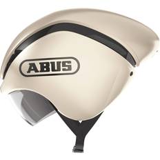 Oro Caschi da ciclismo ABUS Zeitfahrhelm GameChanger TT Aerodynamischer Fahrradhelm mit optimalen Ventilationseigenschaften für Damen und Herren Gold, Größe