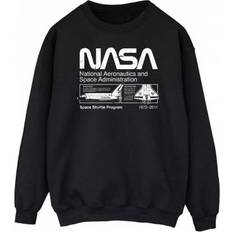 Nasa Space Shuttle Sweatshirt Black