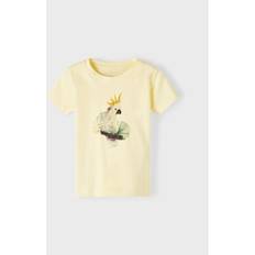 Name It Bébé T-shirts Name It T-shirt Fille Jaune 13217629