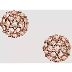 Fossil Earrings Fossil Women's Ear Party Rose Gold-Tone Stainless Steel Stud Earrings