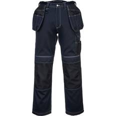 Portwest PW3 Holster Work Trousers T602 Navy/Black Regular Colour: