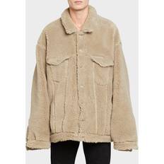 Balenciaga Ytterklær Balenciaga Oversized Jacket Dark Beige Dark Beige