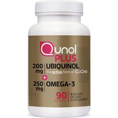 Qunol Ubiquinol Coq10 200 mg met 250 mg 90 Stuks