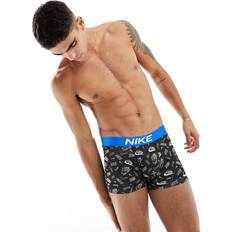 Cheap Nike Men's Underwear Nike Trunks mit elastischem Logo-Bund in Black, Größe