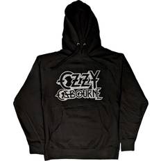 Hoodies - One Size Jumpers Vintage Logo Hoodie - Black