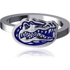 Dayna Designs Florida Gators Bypass Enamel Silver Ring