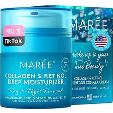 Maree Face Moisturizer Collagen Cream Retinol 1.7fl oz