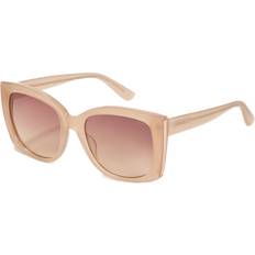 Solbriller Guess Factory Oversized Plastic Butterfly Beige