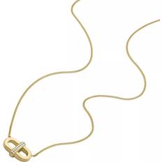 Fossil Damen Halsketten Fossil Kette HERITAGE JF04582710 gold