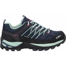 Polyurethane Sport Shoes CMP Rigel Low Wp Hiking Shoes - Blue/Acqua